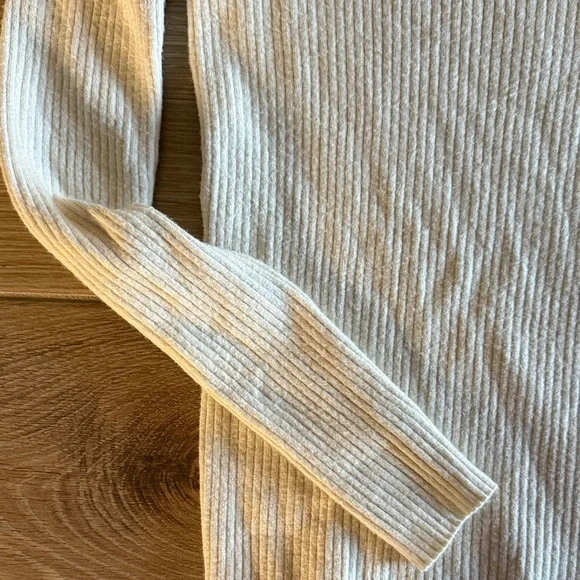 Double Zero Beige Ribbed Knitwear - Picture 4 of 4